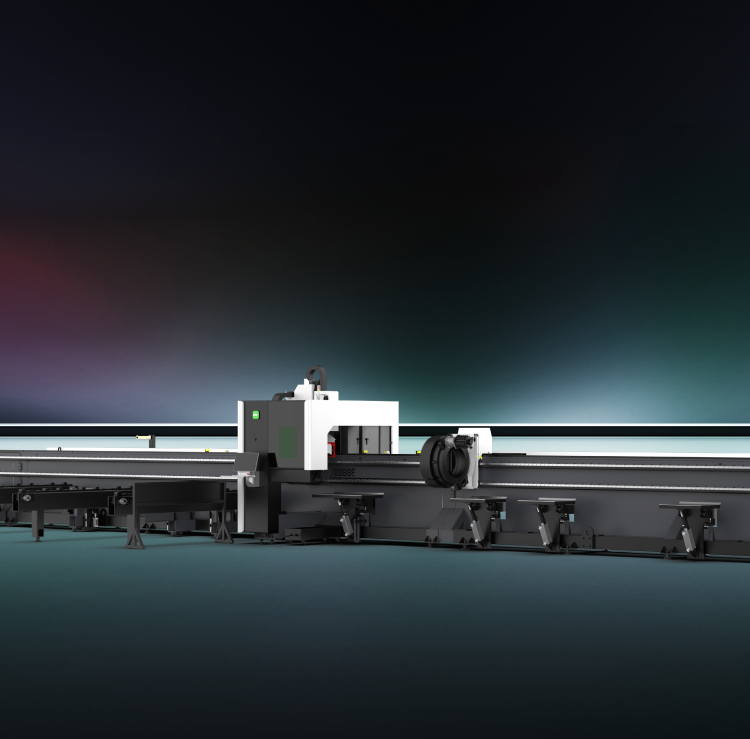 Faserlaserschneidmaschine für Rohre