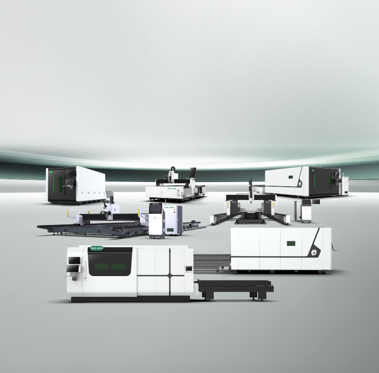 Laserschneidmaschine für Bleche